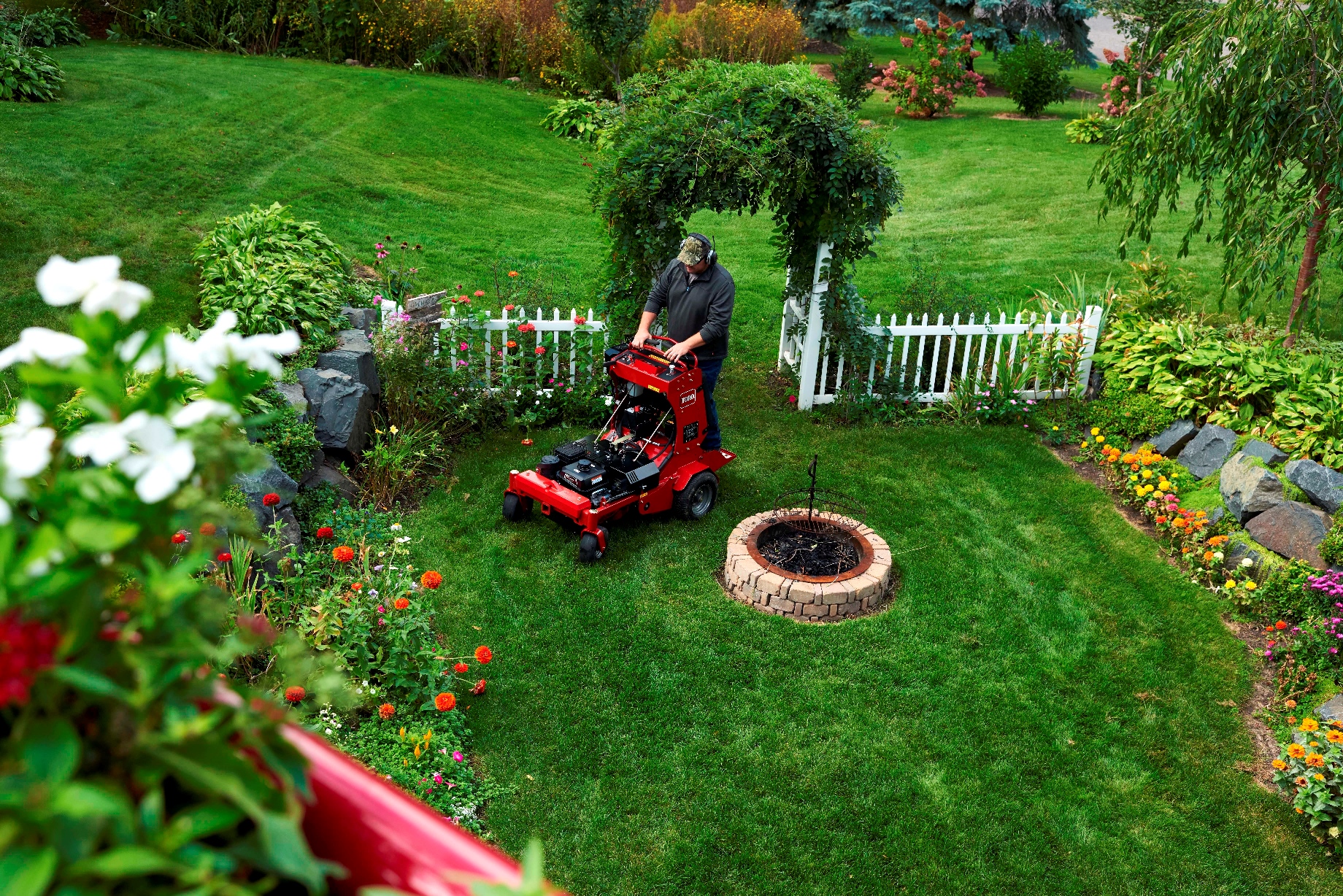 The new 24-Inch Toro Stand-On Aerator 