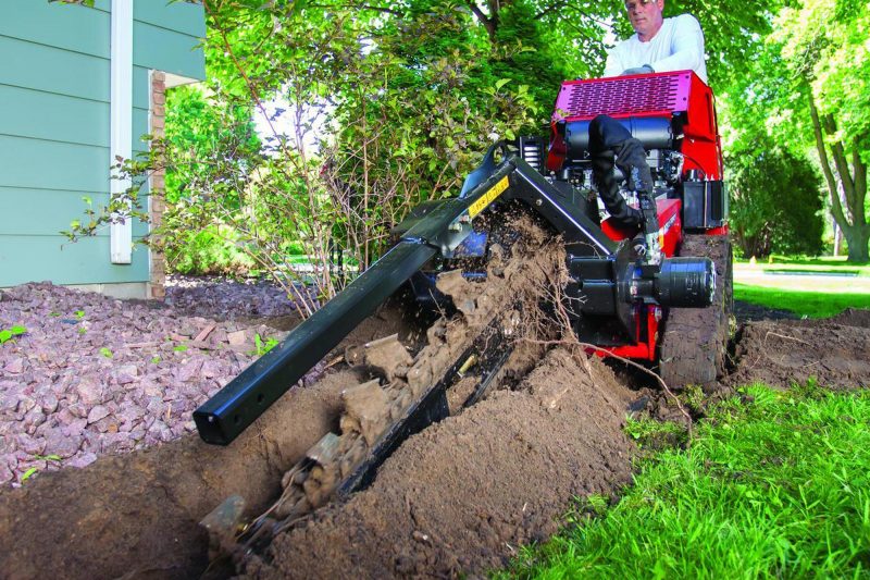 New Toro TRX-250 and TRX-300 walk behind trenchers